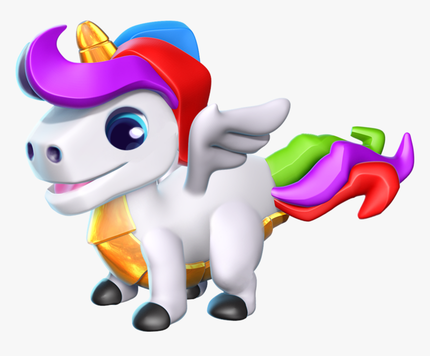 Unicorn Dragon Baby - Dragon Mania Legends Unicorn, HD Png Download