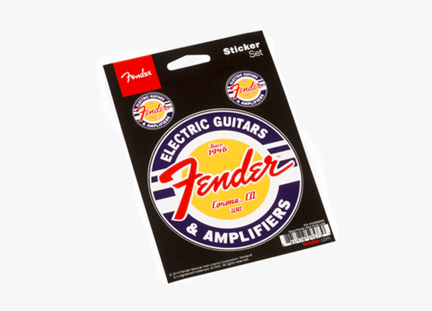 Fender Amp And Guitar Car Window Decals Fender, HD Png Download