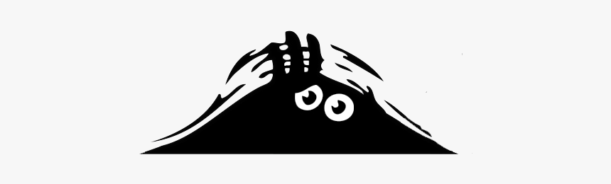 Peeping Sticker, HD Png Download