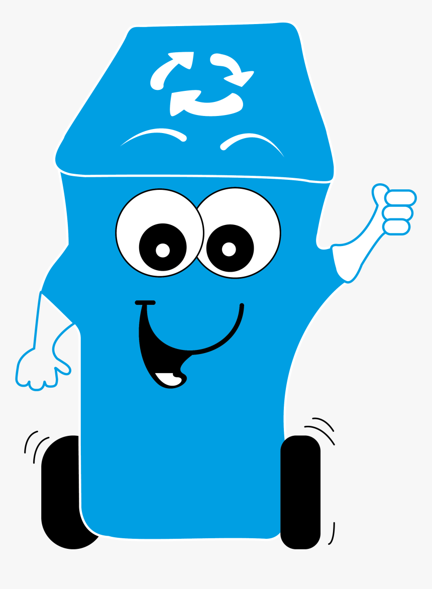 Newsletter Clipart Paper Waste - Esperance Blue Bin, HD Png Download