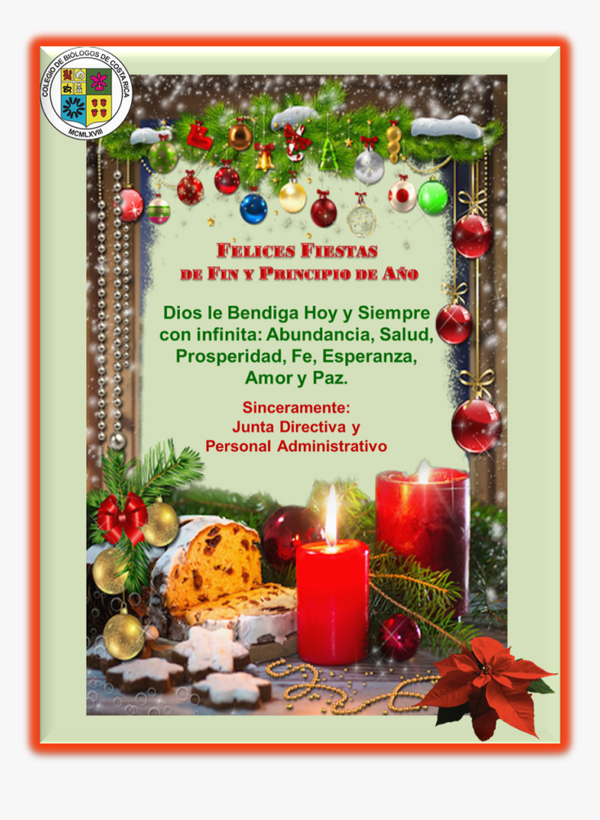 Aviso - Marcos Navideños Para Fotos Verticales, HD Png Download