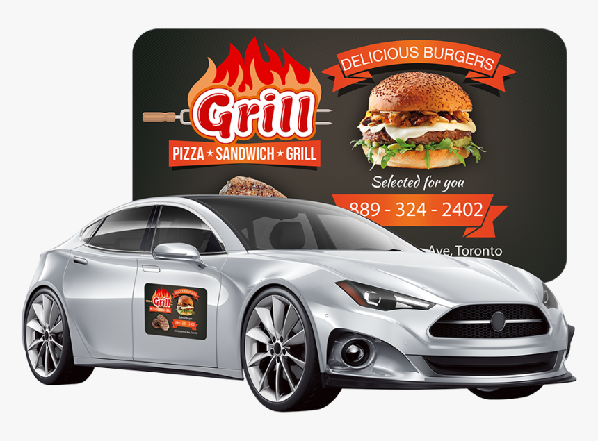 Product Image - White Car, HD Png Download