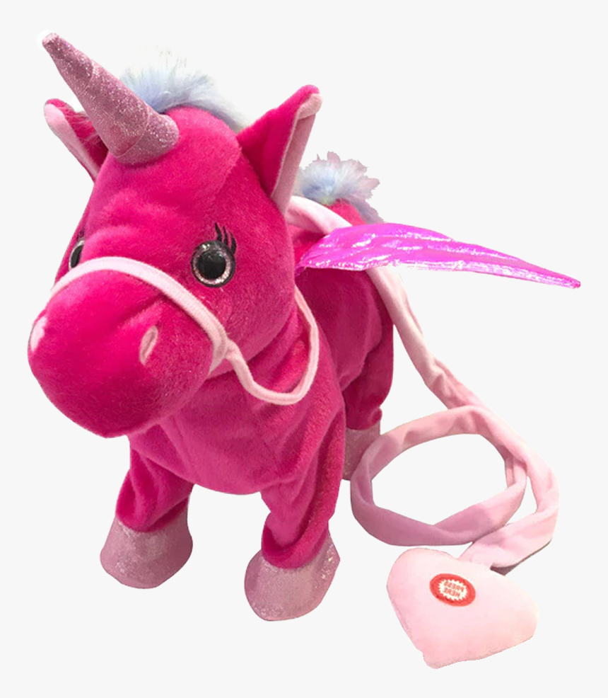 Slider Images - Walking Unicorn Plush Toy, HD Png Download