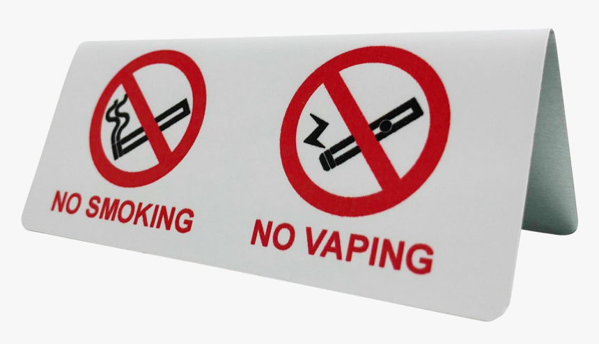 No Smoking Or Vaping Tent Notice 
 Title No Smoking, HD Png Download