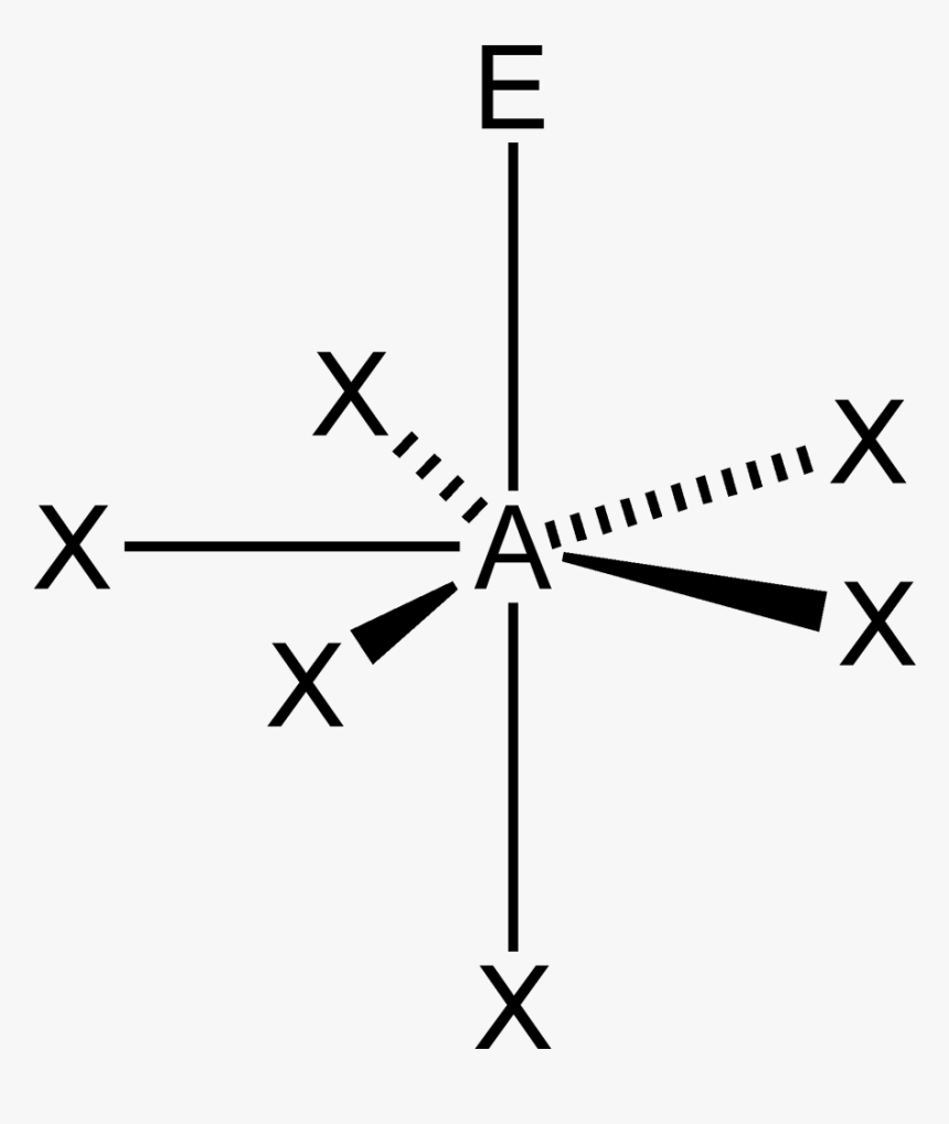 Transparent Piramide Png - Pentagonal Pyramidal Molecule, Png Download