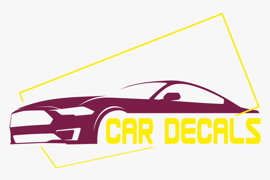 Car Decals Baby On Board - Sports Sedan, HD Png Download