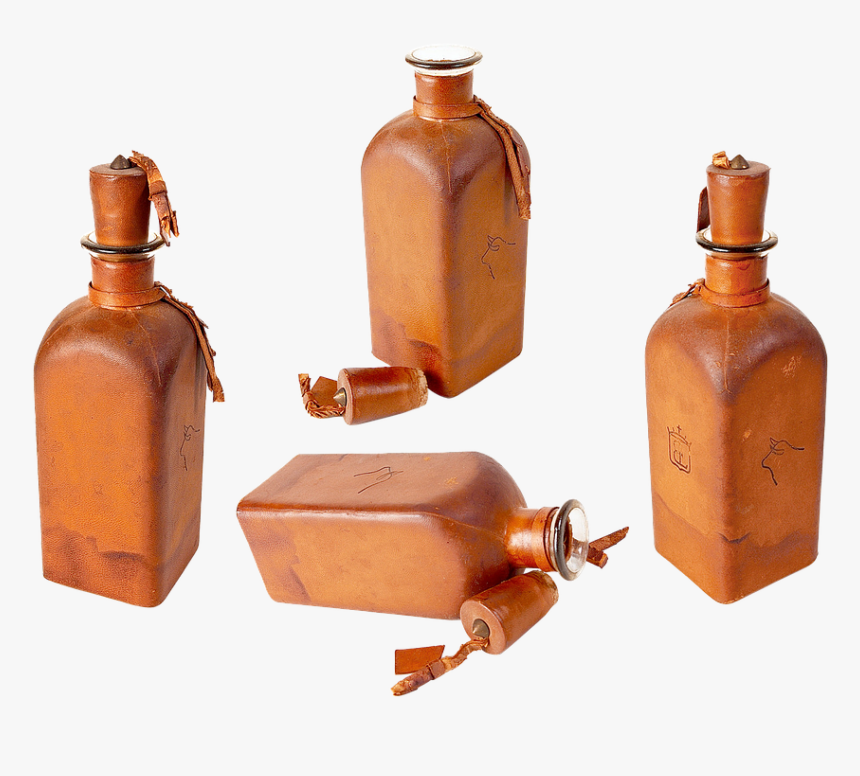 Bottle, Clay Bottle, Cork, Vessel, Wine, Ceramics - Clay Bottle, HD Png Download