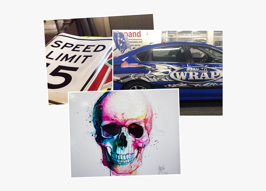Precision Custom Graphics Work - Color Imagenes De Calaveras, HD Png Download