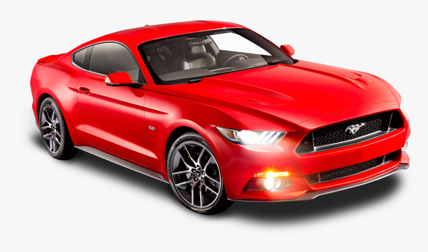 Ford Mustang Png - Red Ford Mustang Png, Transparent Png