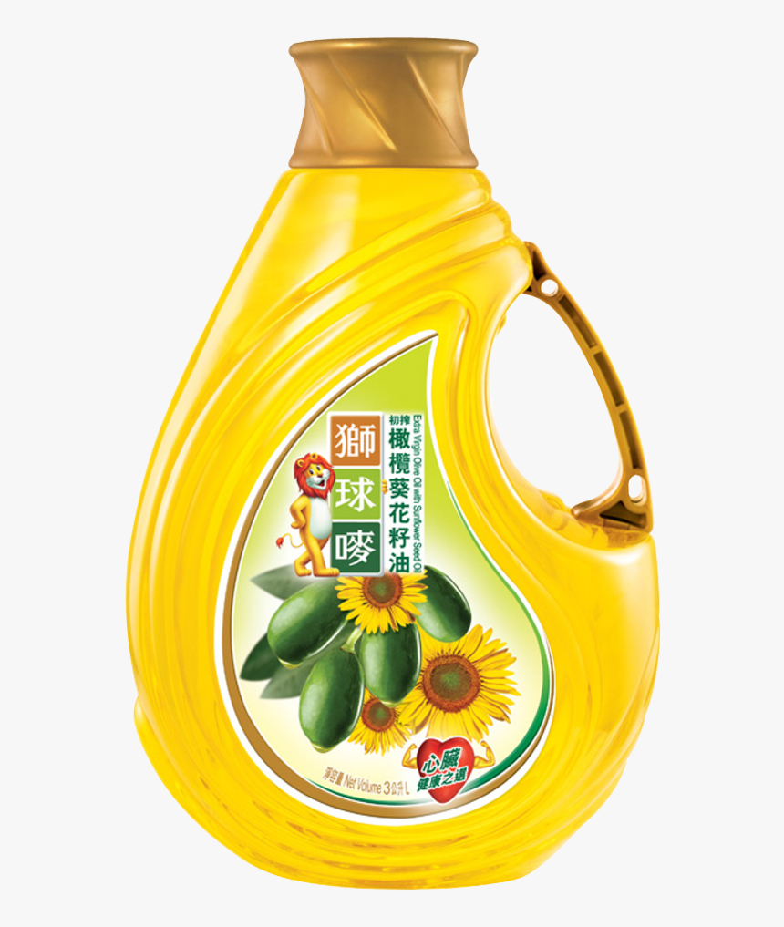 Chinese Sunflower Oil Png Image - Groundnut Oil Packaging Design, Transparent Png