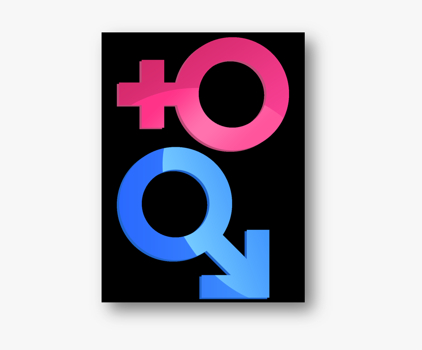 Male Female Symbols Png , Png Download - Circle, Transparent Png