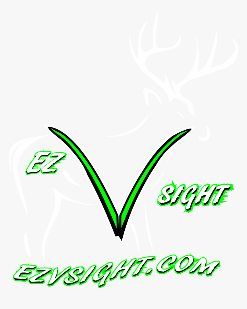 4×6 Ez V Sight Car Decal - Line Art, HD Png Download