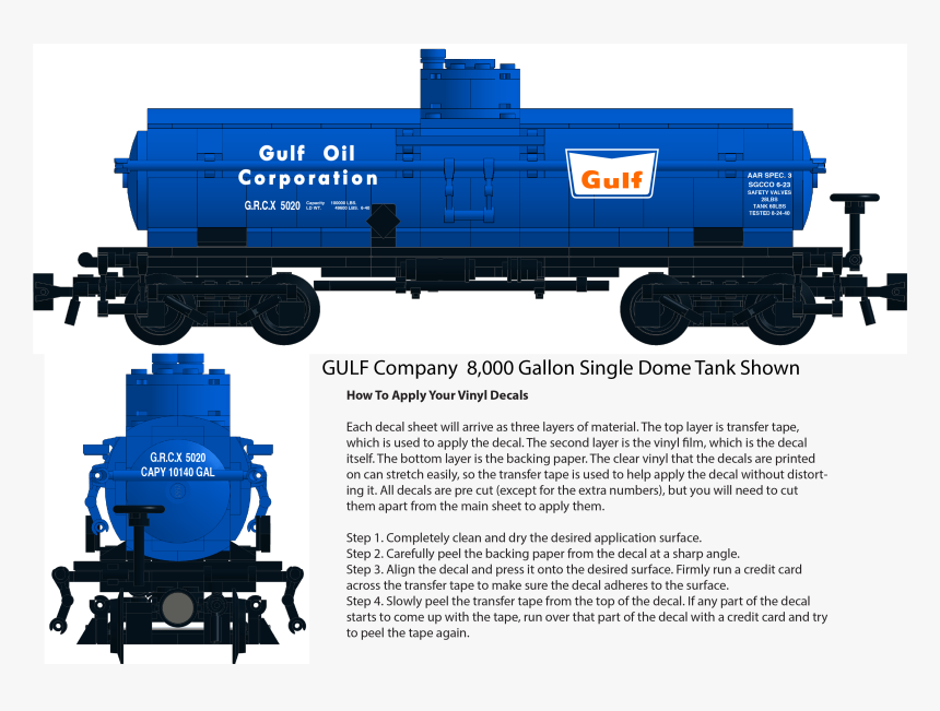 Brick Model Railroader Tank Car, HD Png Download