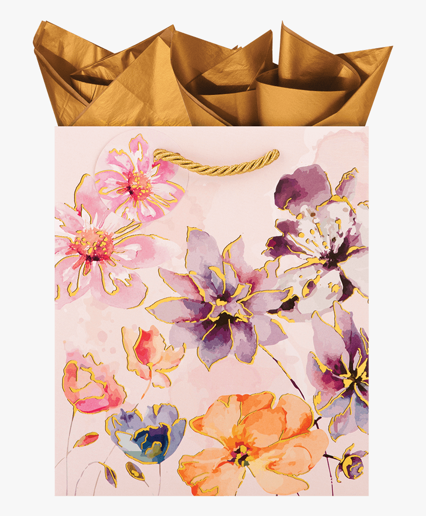 Perennials Gift Bag & Wrap - Cattleya, HD Png Download