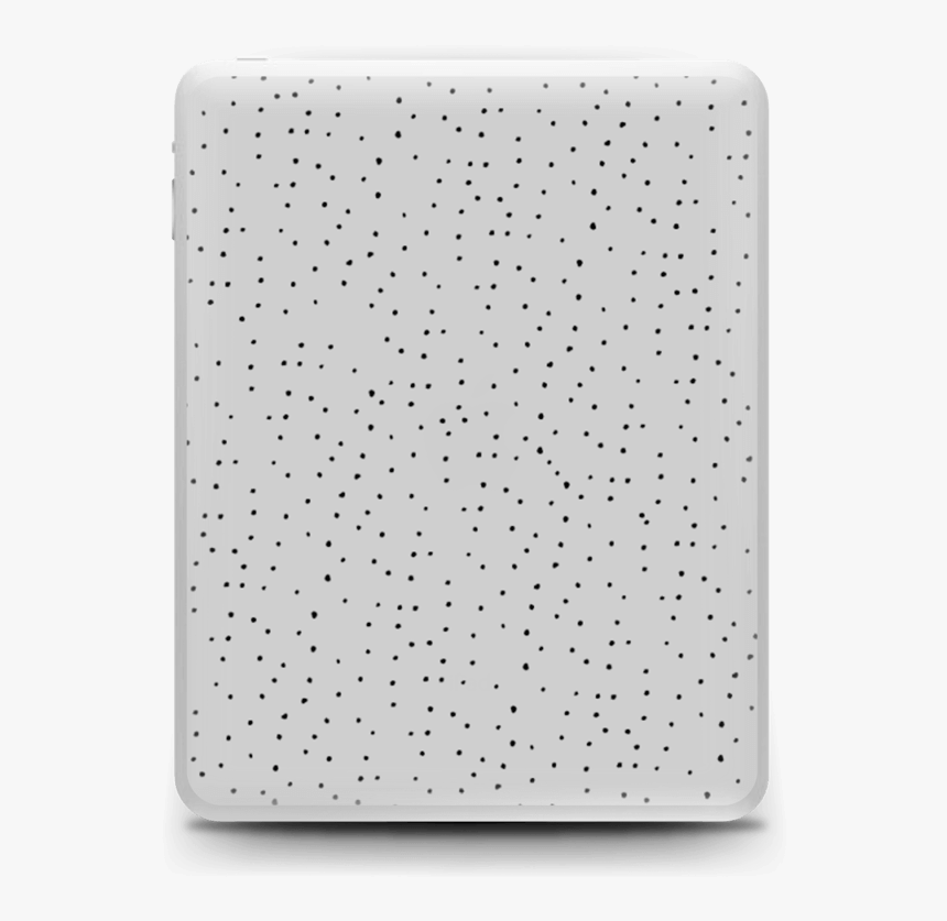 Small Dots On Grey Skin Ipad - Polka Dot, HD Png Download