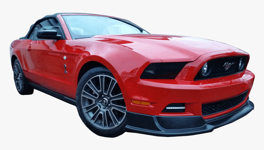 Red Ford Mustang Transparent Image Car - Car With No Background, HD Png Download