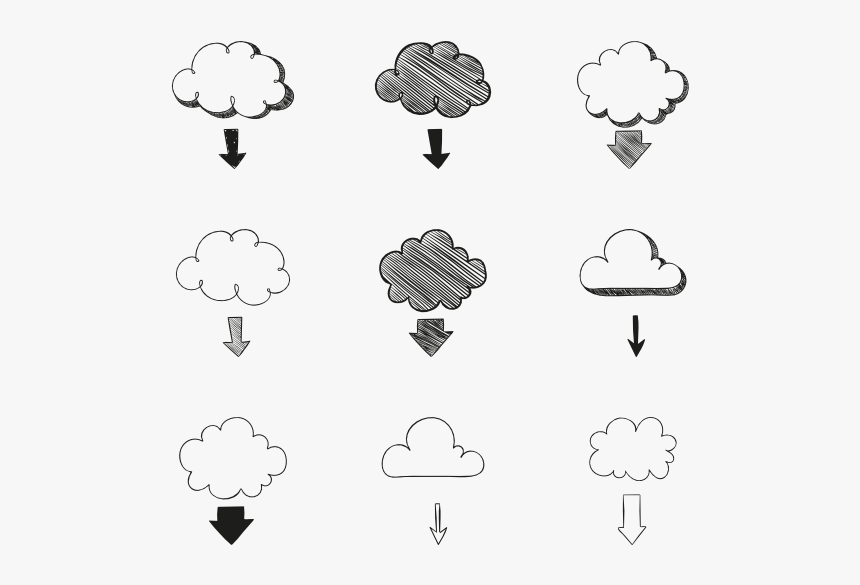 Hand Drawn Arrows Free, HD Png Download