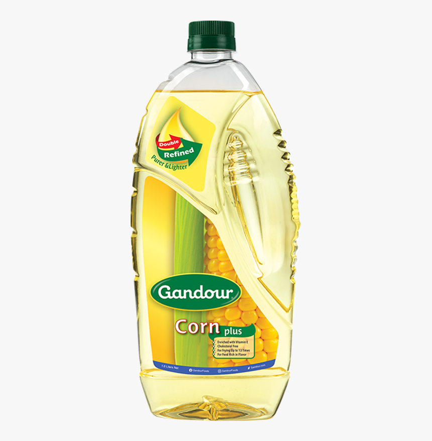 Gandour Corn Plus Oil Cholesterol Free 1.6 L, HD Png Download