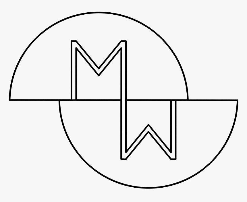 Mirrormask Productions Logo - Line Art, HD Png Download