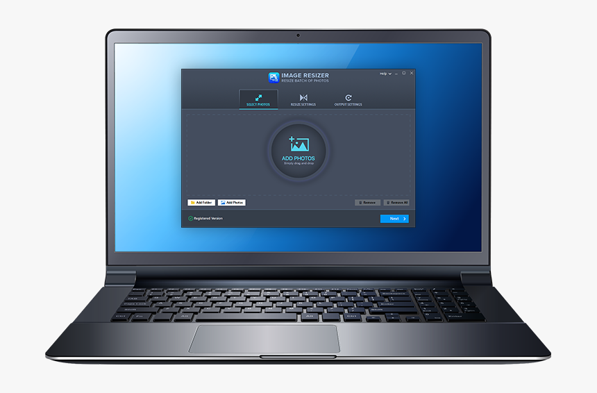 Image Resizer - Netbook, HD Png Download