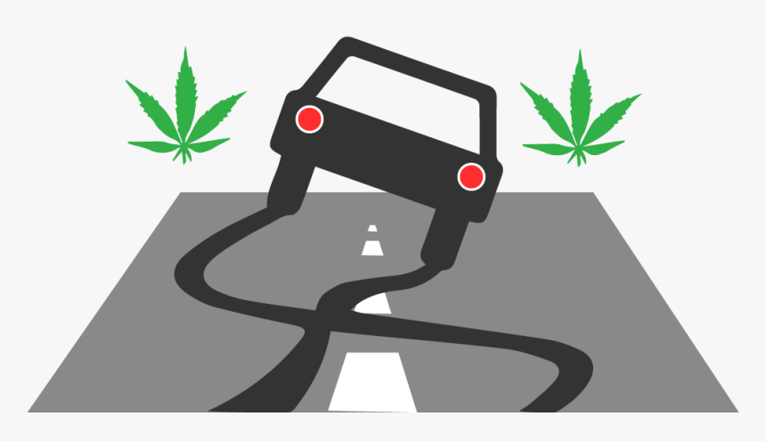 Weed-driving - Illustration, HD Png Download