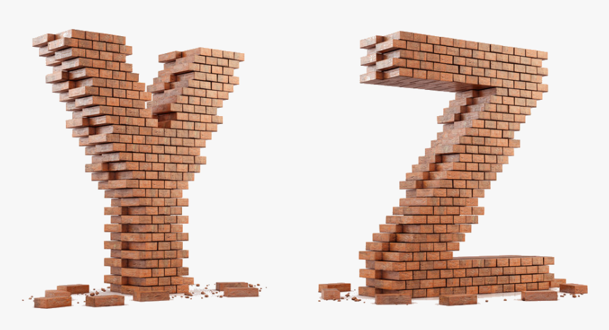 Brick Letters, HD Png Download