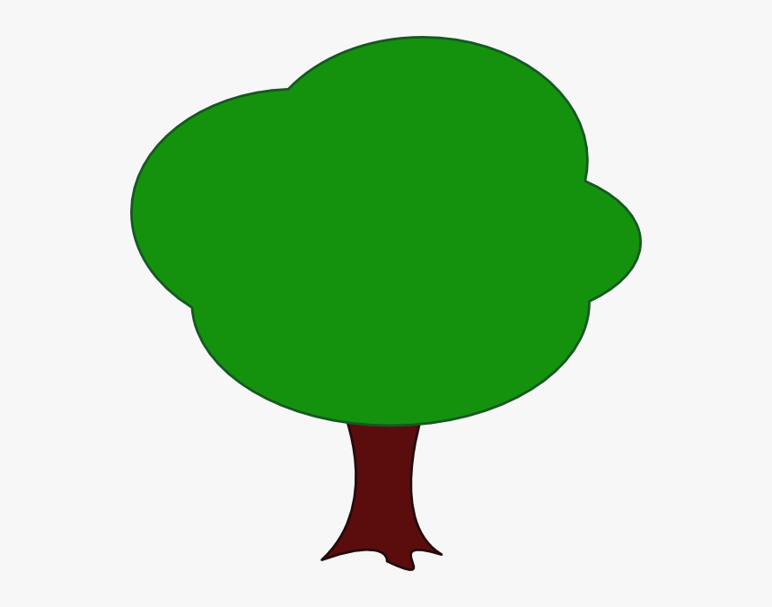 Tree Cartoon Vector Png, Transparent Png