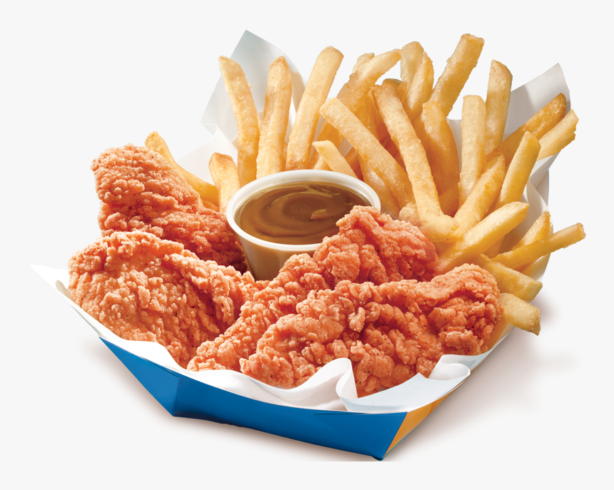 Basket Of Fries Png Chicken And Fries Png, Transparent Png