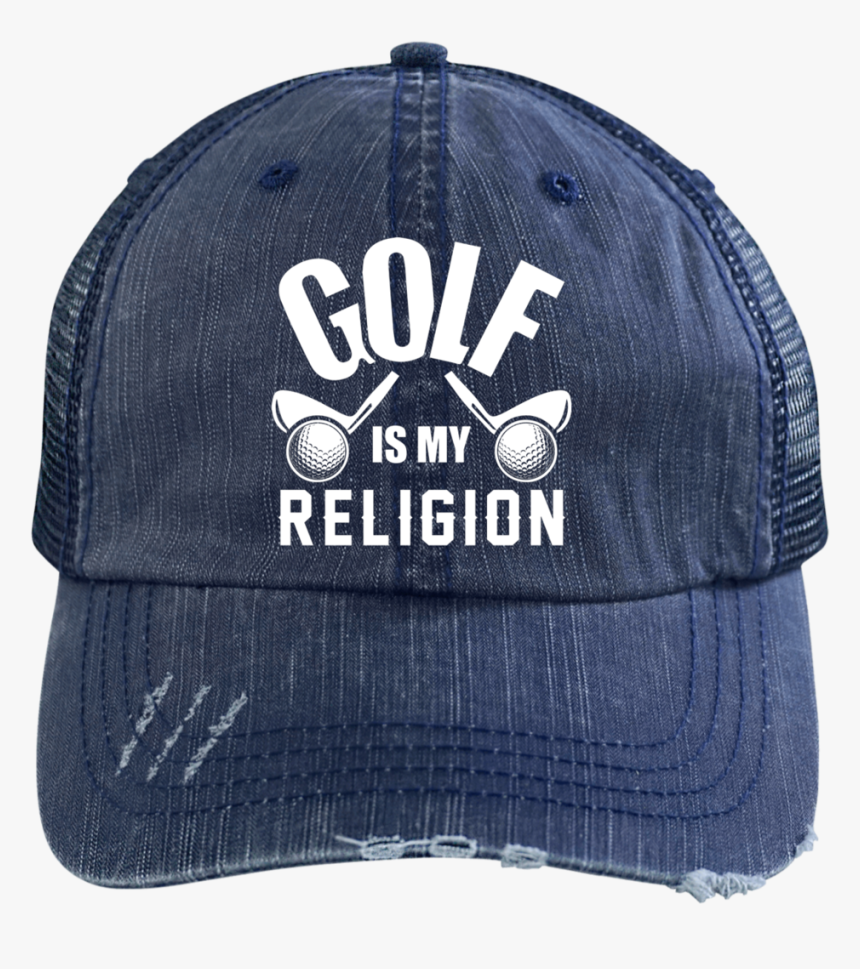 Golf Is My Religion Trucker Cap Hats - Trucker Hat, HD Png Download