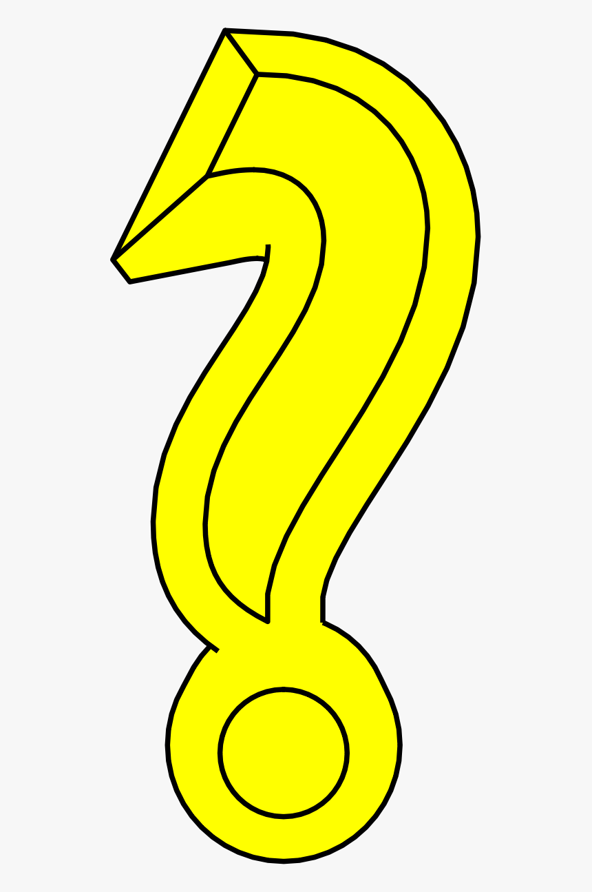 Question Mark Direct Front View Clip Arts, HD Png Download