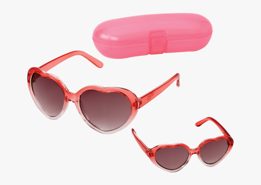 Rose Gold Sunglasses Girl, HD Png Download