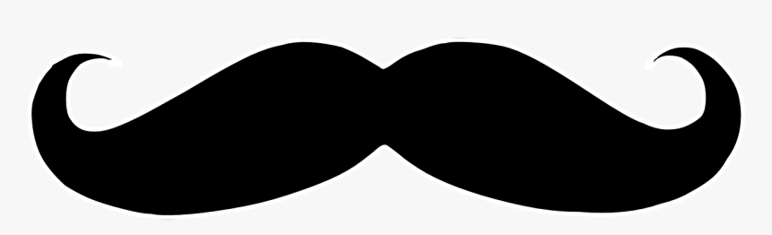 Mustache Black Curly Free Picture - Mustache Download, HD Png Download