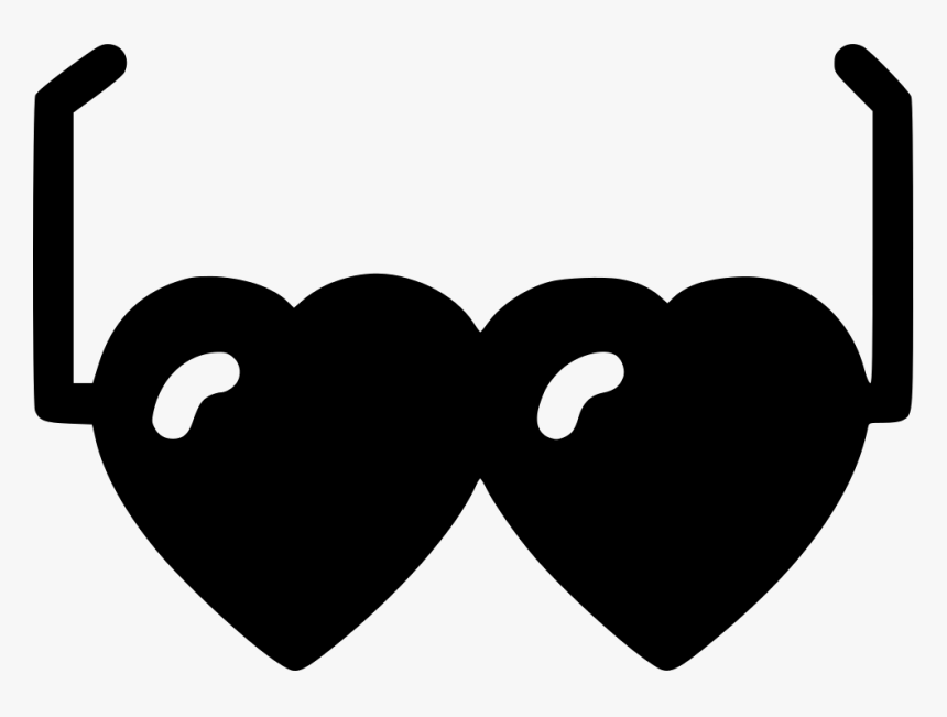 Heart Glasses, HD Png Download