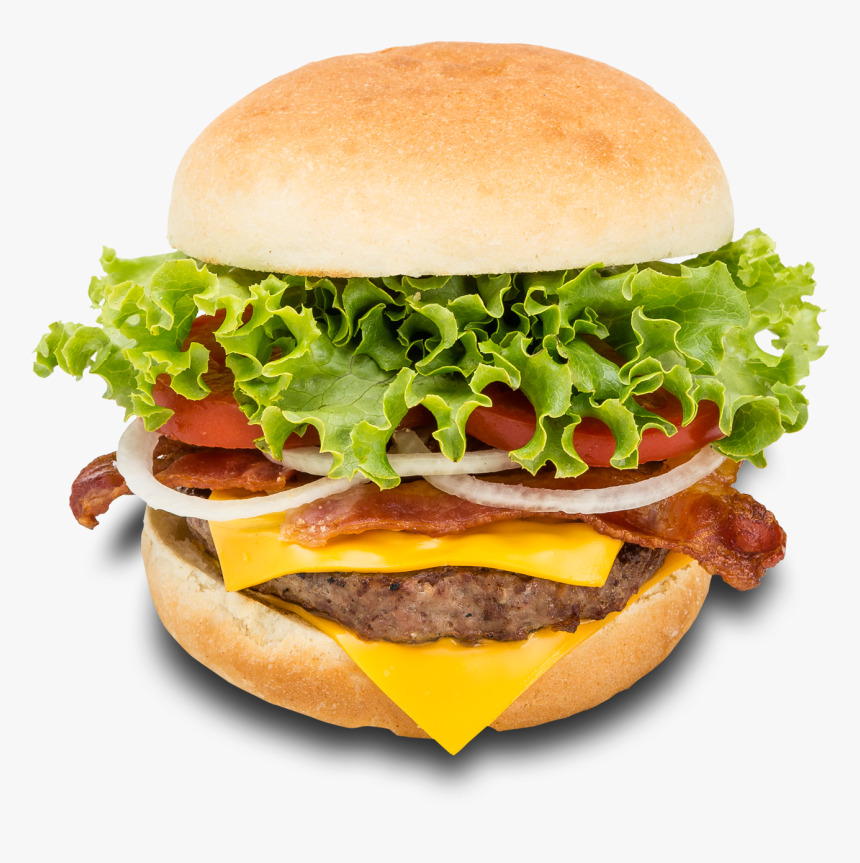 Transparent Bread Slice Clipart - Cheeseburger, HD Png Download