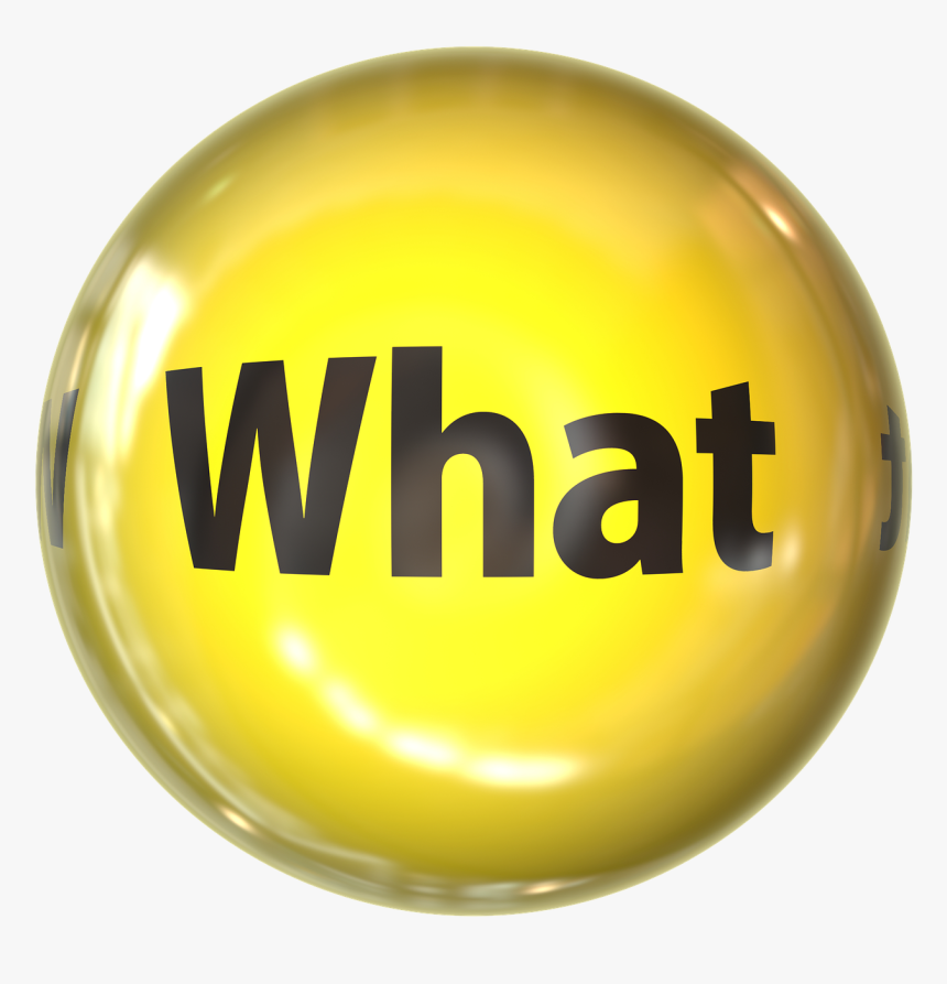 Transparent Yellow Question Mark Png - Cosa & Come, Png Download