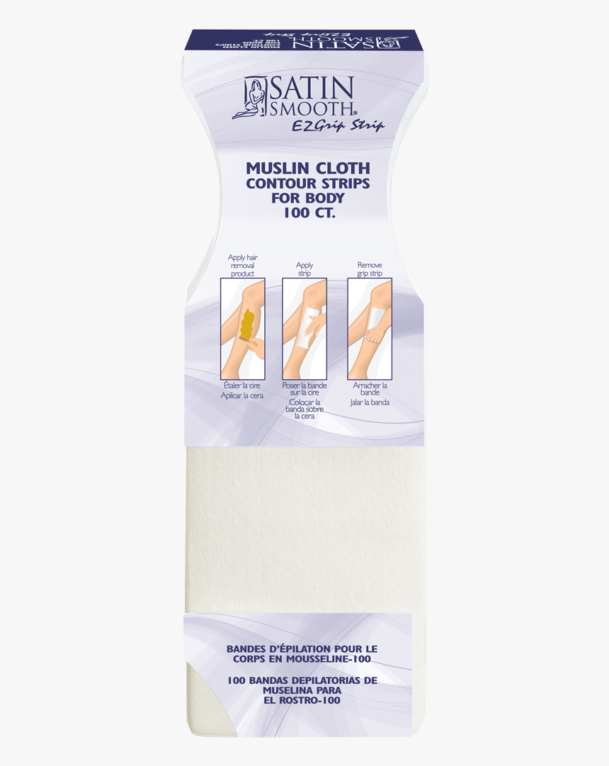 Ez Grip Muslin Body Strips - Label, HD Png Download