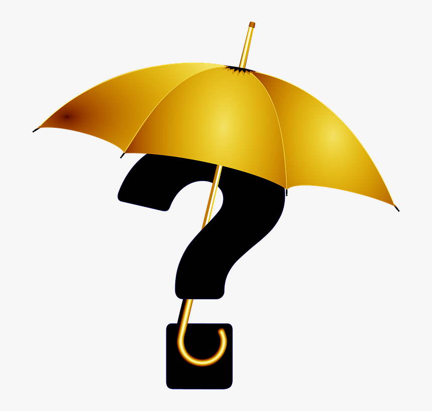 Question Mark Umbrella Resistance Free Picture - Cash Question Mark Transparent Background, HD Png Download