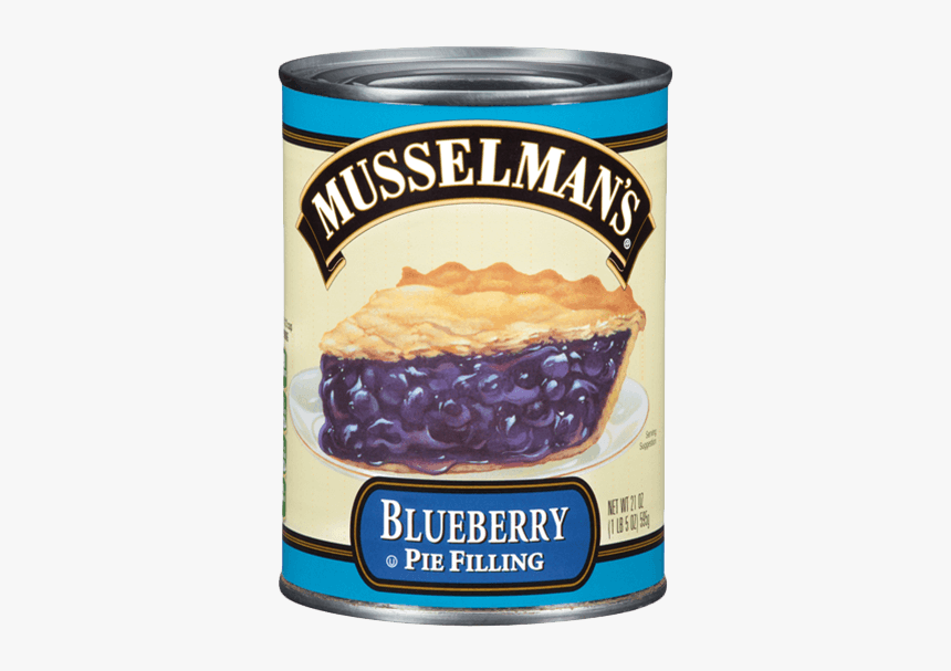 Blueberry Pie Png - Musselman's Blueberry Pie Filling 21, Transparent Png