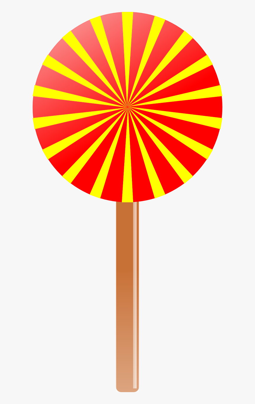Lollipop Sweet Sugar Free Picture - Sun Rays Vector Png, Transparent Png