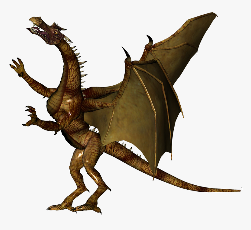 Cool Dragon Clipart - Rock Dragon Clipart Transparent, HD Png Download