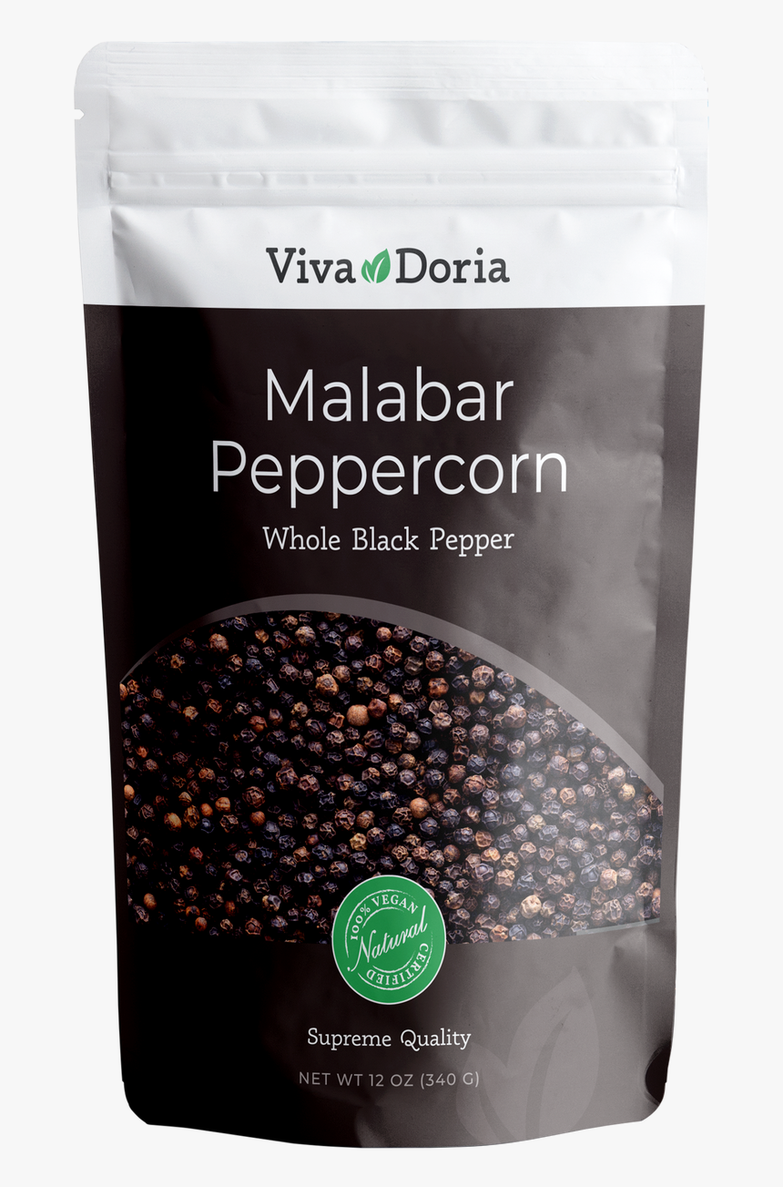 Malabar Peppercorn 12 Oz - Black Pepper, HD Png Download