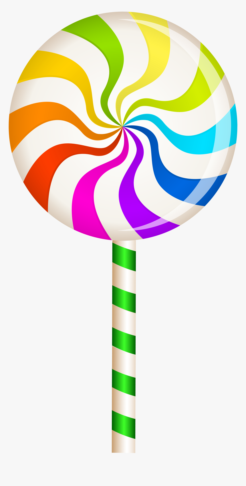 28 Collection Of Christmas Lollipops Clipart - Lollipop Clip Art Free, HD Png Download