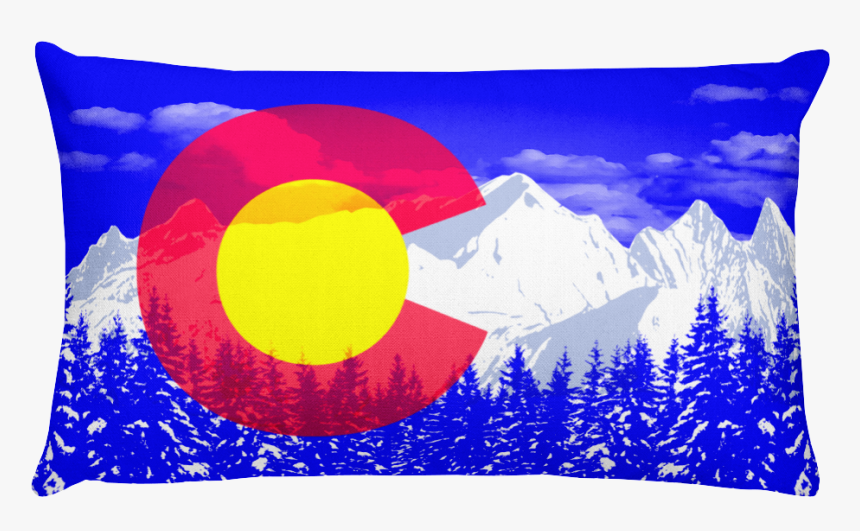 Mountains Colorado Flag, HD Png Download
