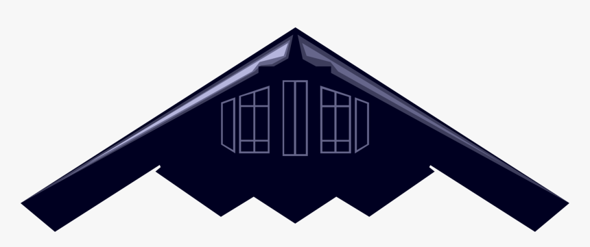 Vector Illustration Of United States Air Force B-2 - House, HD Png Download