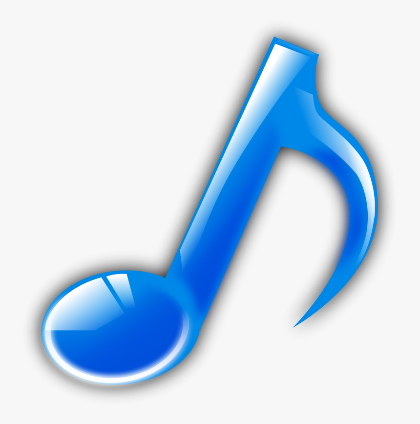 Get Notified Of Exclusive Freebies - Small Blue Music Notes, HD Png Download