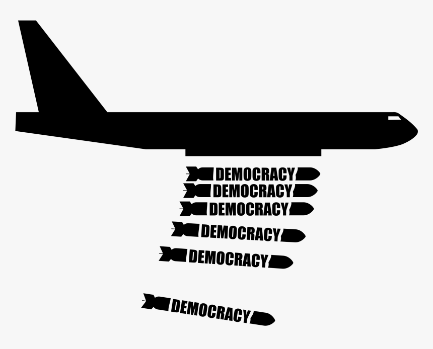 Democracy Big Image Png - Bomber Clipart, Transparent Png