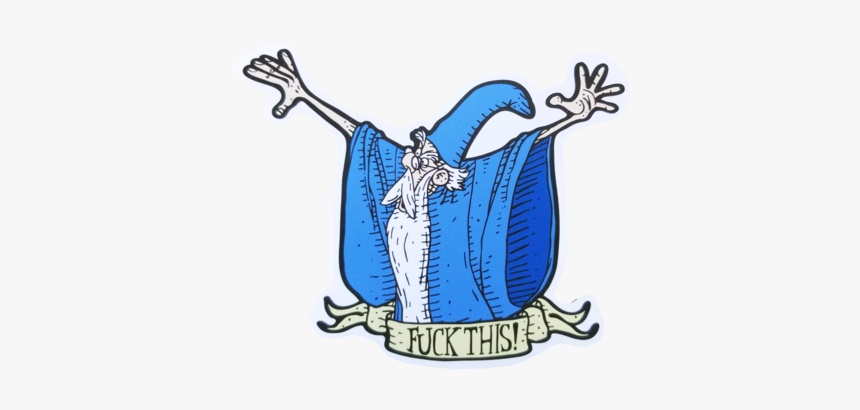 Merlin Fuck This - Cartoon, HD Png Download