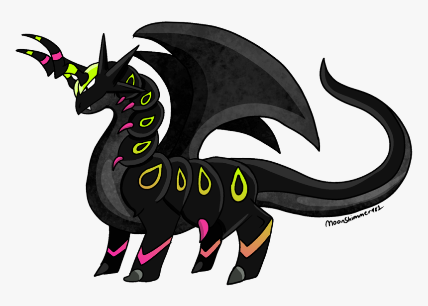 Scolipede Salamance Fusion Adopt By Moonshimmer - Illustration, HD Png Download