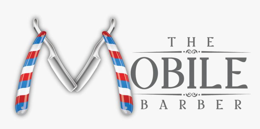 By The Mobile Barber - Mobile Barber Logo Design, HD Png Download