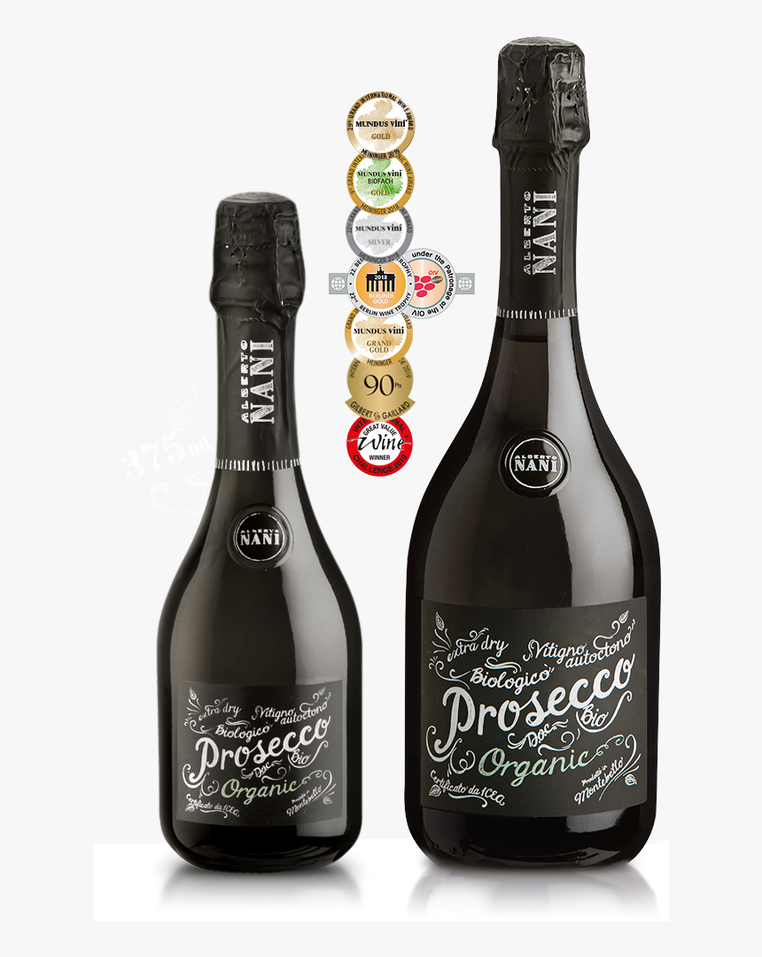 Alberto Nani Organic Prosecco, HD Png Download
